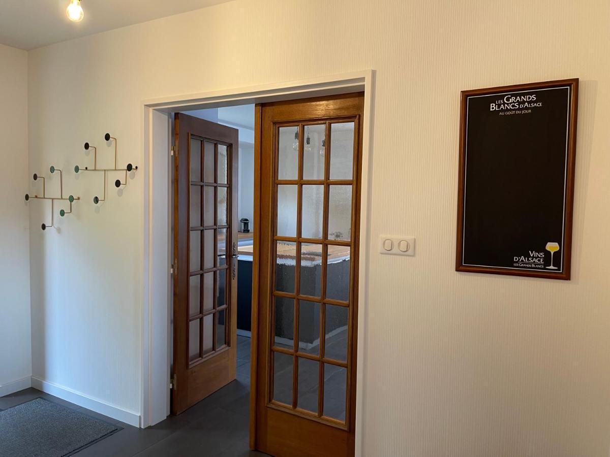 Alsacebnb - Gite 12 Personnes Dans Le Vignoble - Piscine Privee & Spa Ammerschwihr Kültér fotó