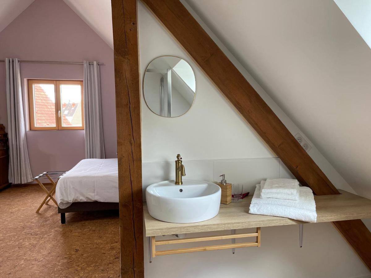 Alsacebnb - Gite 12 Personnes Dans Le Vignoble - Piscine Privee & Spa Ammerschwihr Kültér fotó